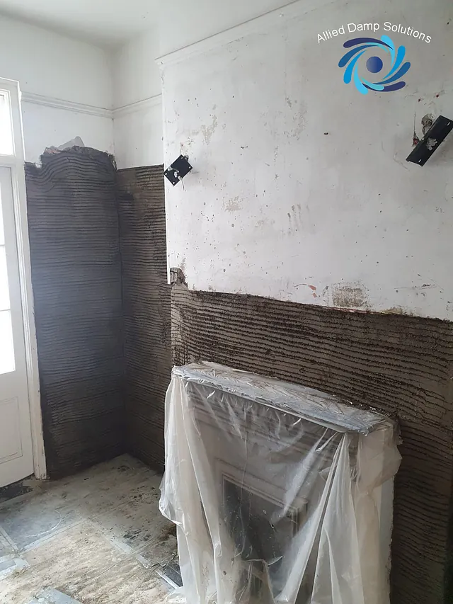 Second Application Of The Plastering Process (Key Coat)